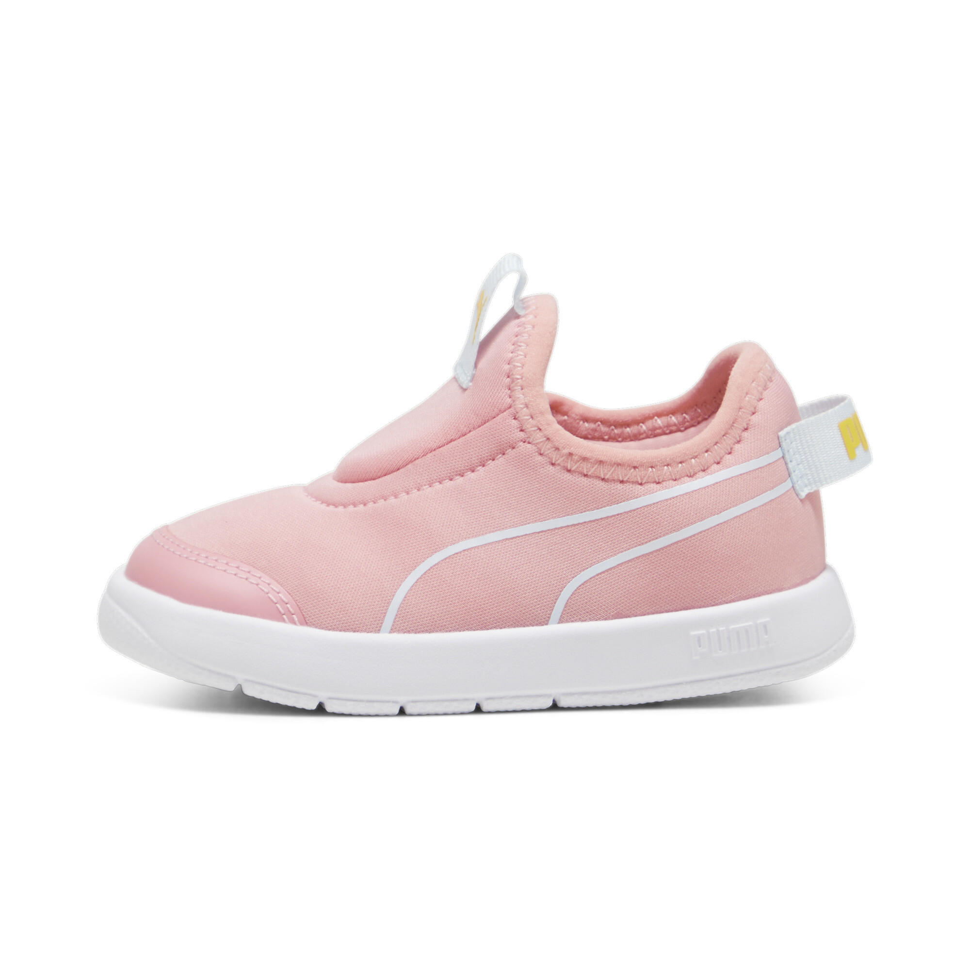 Puma Courtflex V3 Slip On Sneakers Toddlers, Pink, Size 22, Shoes