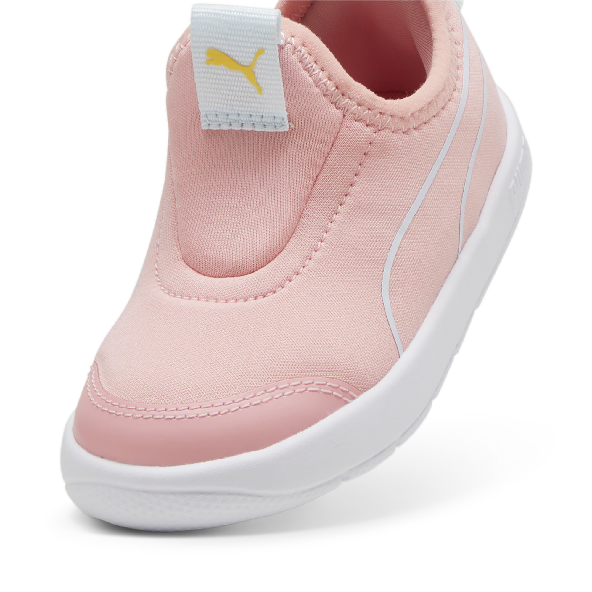 Puma Courtflex V3 Slip On Sneakers Toddlers, Pink, Size 22, Shoes