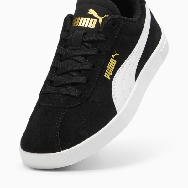 PUMA Club II Sneakers Youth, PUMA Black-PUMA White-PUMA Gold, large-ZAF