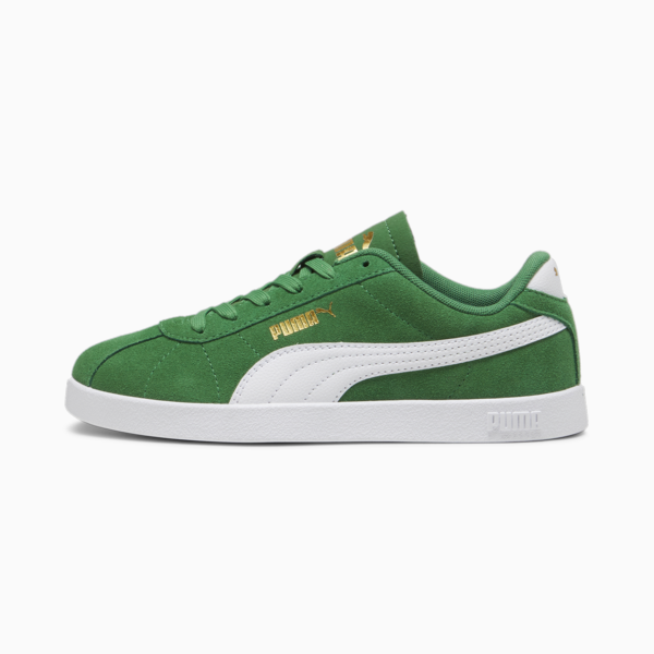 PUMA Club II Sneakers Youth, Archive Green-PUMA White-PUMA Gold, large-ZAF