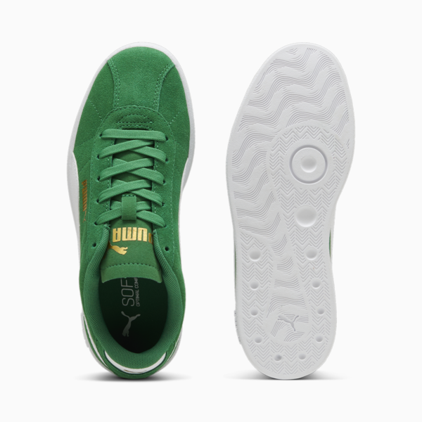 PUMA Club II Sneakers Youth, Archive Green-PUMA White-PUMA Gold, large-ZAF