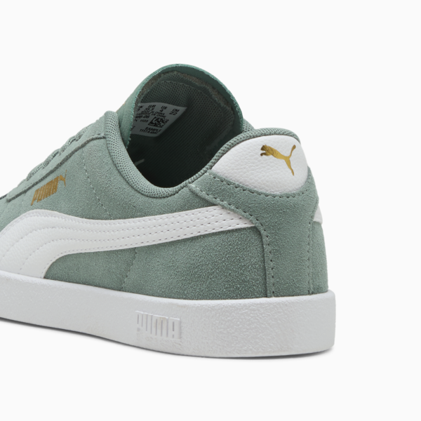 PUMA Club II Sneakers Youth, Green Moon-PUMA White, large-ZAF