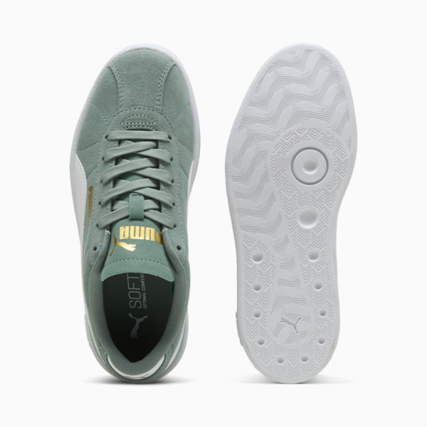 PUMA Club II Sneakers Youth, Green Moon-PUMA White, large-ZAF