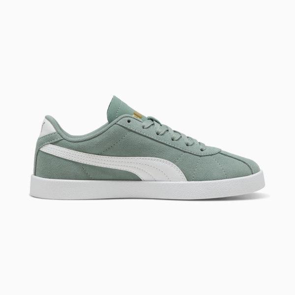 PUMA Club II Sneakers Youth, Green Moon-PUMA White, large-ZAF