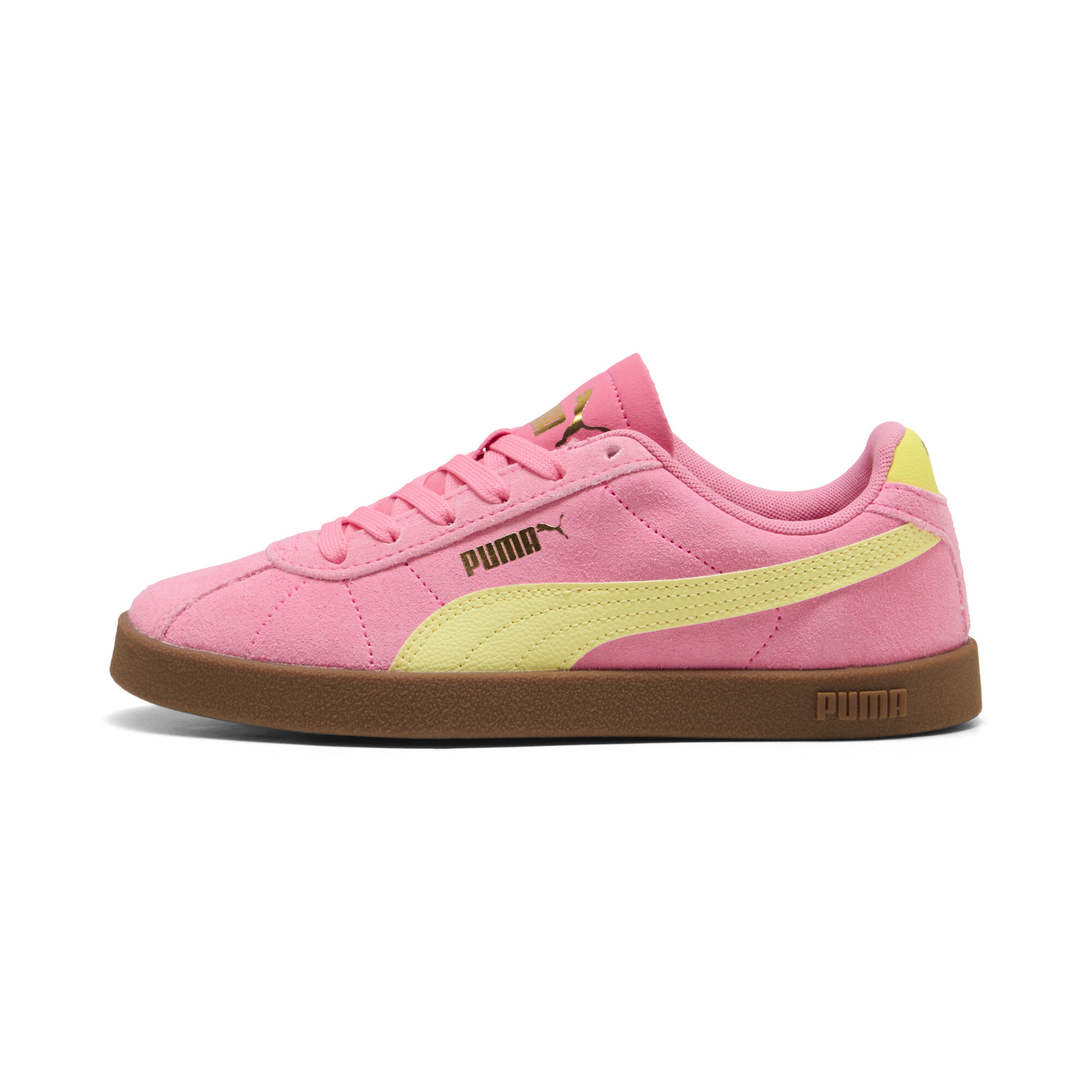 PUMA Club II Big Kids' Sneakers in Pink, Size 6.5