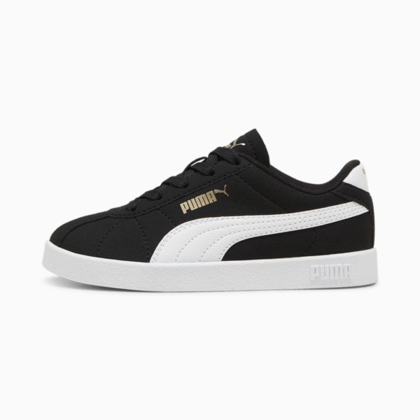 PUMA Club II Sneakers Kids, PUMA Black-PUMA White-PUMA Gold, large-ZAF