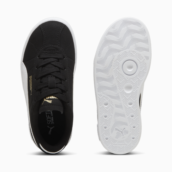 PUMA Club II Sneakers Kids, PUMA Black-PUMA White-PUMA Gold, large-ZAF