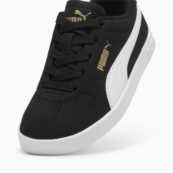 PUMA Club II Sneakers Kids, PUMA Black-PUMA White-PUMA Gold, large-ZAF