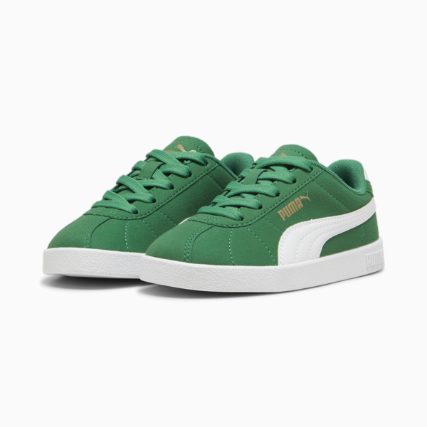 PUMA Club II Sneakers Kids, Archive Green-PUMA White-PUMA Gold, large-ZAF