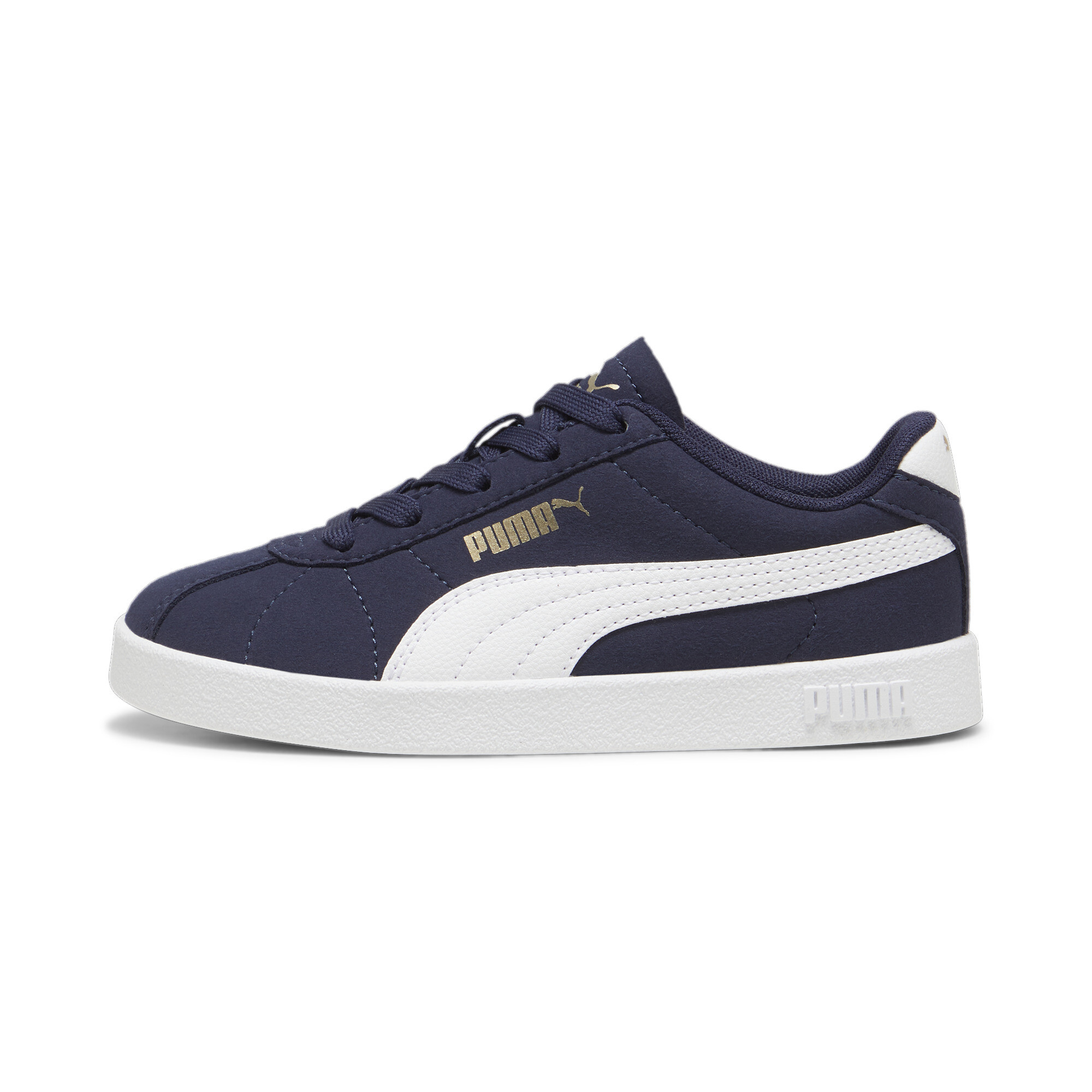 Puma Club II Sneakers Kinder Schuhe | Navy/White/Gold | Größe: 31