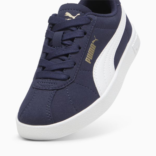 PUMA Club II Sneakers Kids, PUMA Navy-PUMA White-PUMA Gold, large-ZAF