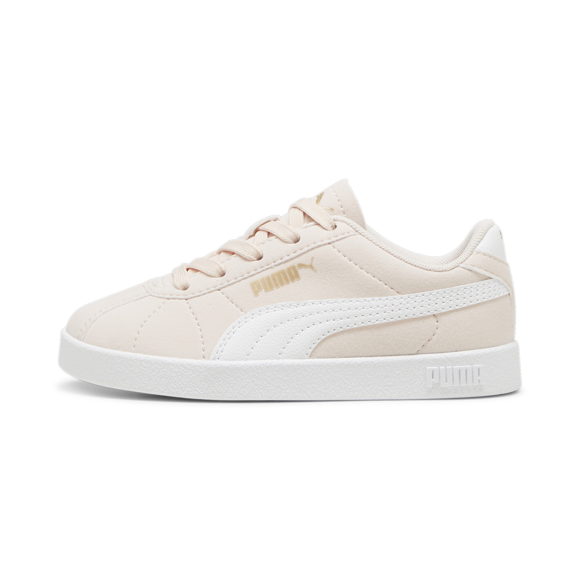 Puma Club II Sneakers Kinder Schuhe | Island Pink/White/Gold | Größe: 31