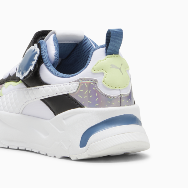 PUMA x TROLLS Trinity Sneakers Kids, PUMA White-PUMA Black-Cool Cucumber, large-ZAF