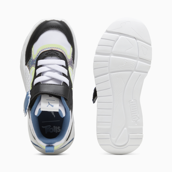 PUMA x TROLLS Trinity Sneakers Kids, PUMA White-PUMA Black-Cool Cucumber, large-ZAF