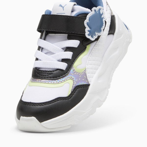 PUMA x TROLLS Trinity Sneakers Kids, PUMA White-PUMA Black-Cool Cucumber, large-ZAF