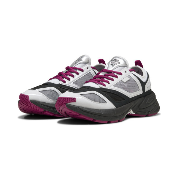 PUMA x MÁS TIEMPO Velophasis NU Sneakers, Feather Gray-PUMA Black-Magenta Gleam, large-ZAF