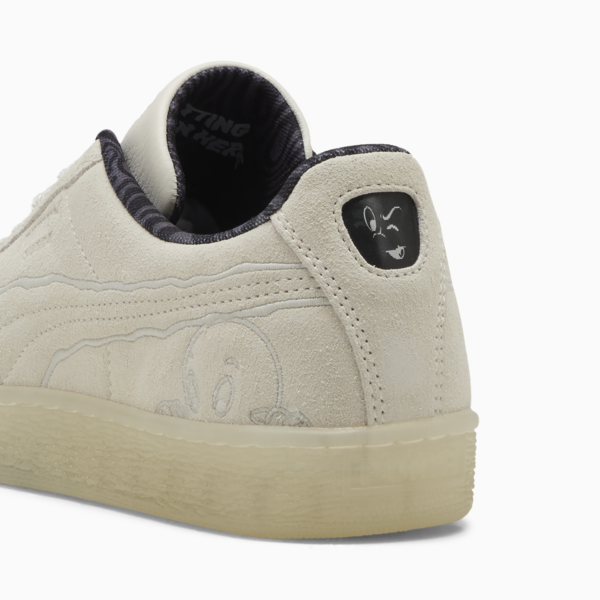 Suede CASPER Sneakers Unisex, Warm White, large-ZAF