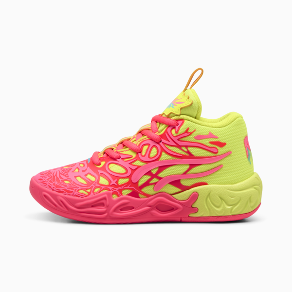 MB.04 1Love Basketball Shoes Kids, Pink Alert-Yellow Alert, swatch-ZAF