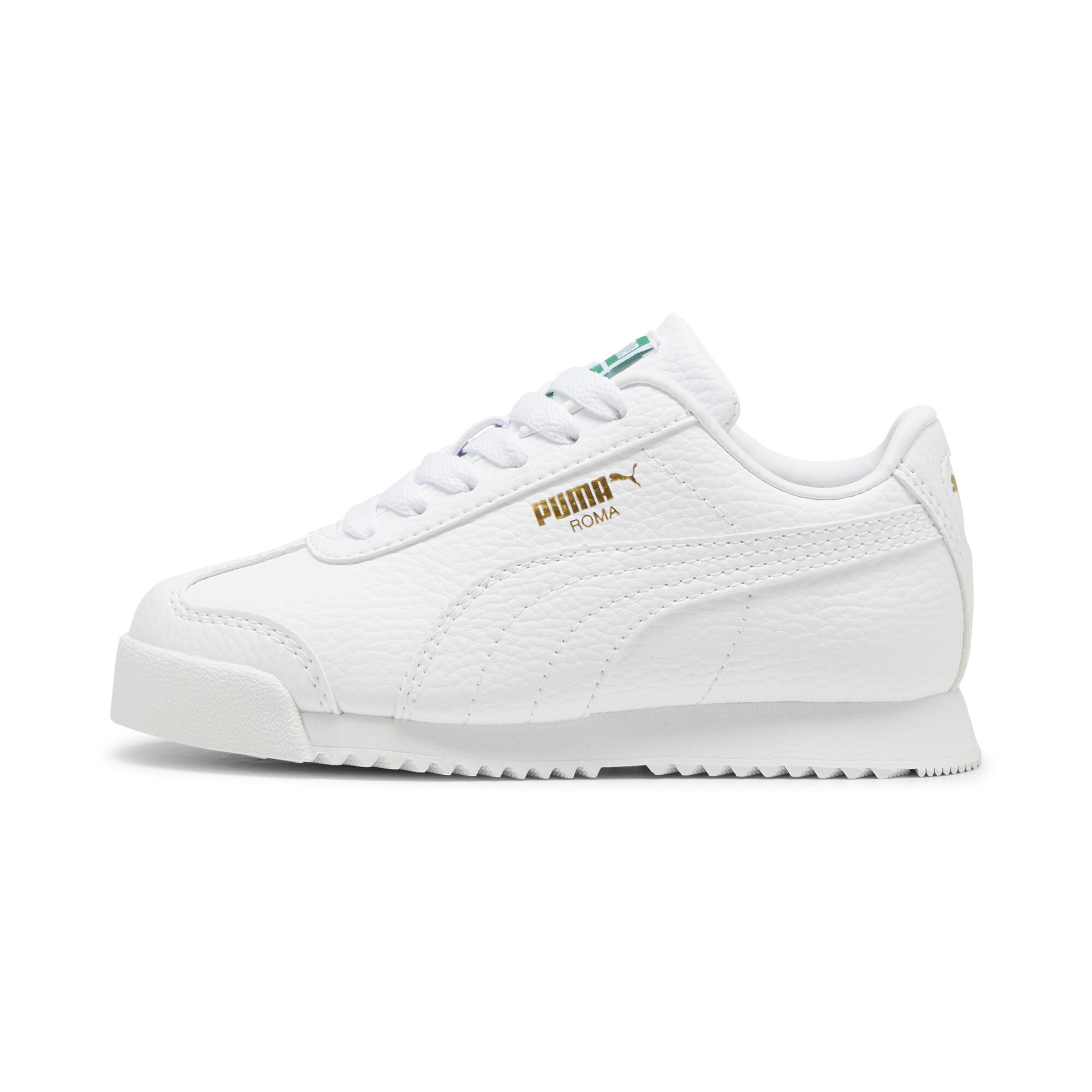 PUMA Roma 24 Standard Little Kids' Sneakers in White, Size 1.5