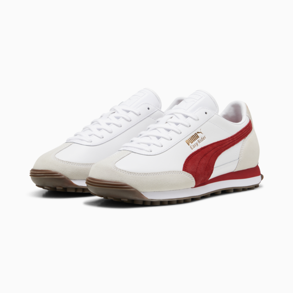 Zapatillas Easy Rider Mix, PUMA White-Club Red, large-ARG