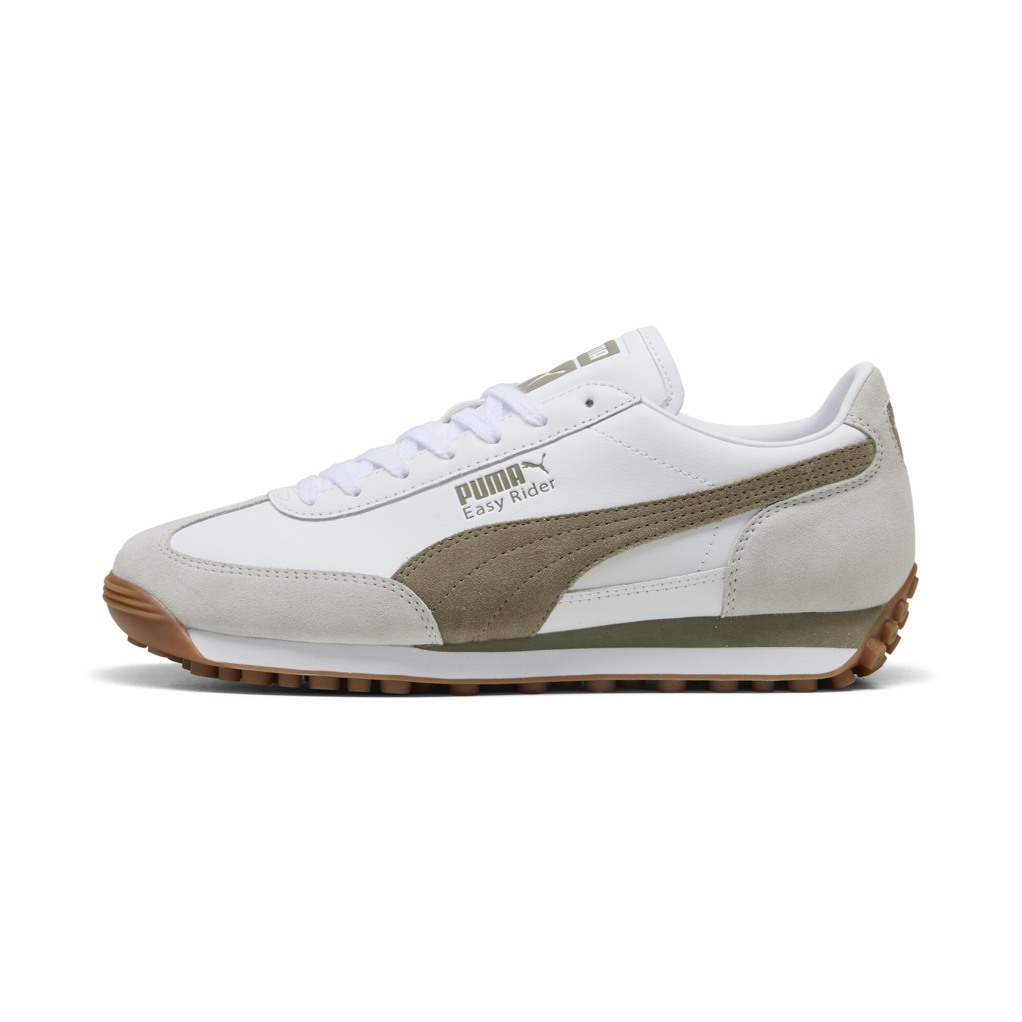 Puma Easy Rider Mix Sneakers Unisex Schuhe | Mit Plain | White/Velvet Moss | Größe: 36