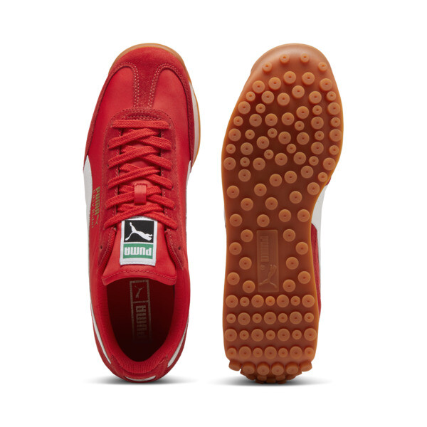 Red puma roma shoes discount