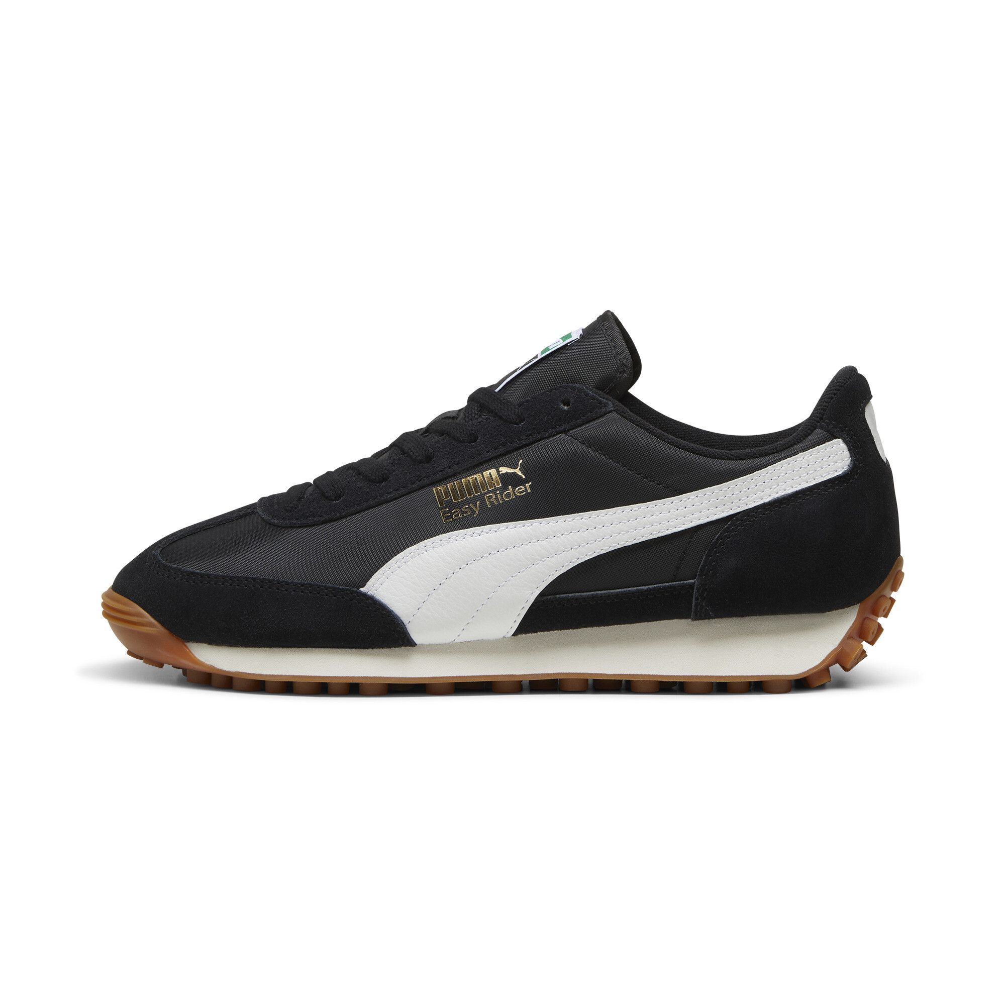 Puma Easy Rider Vintage Sneakers, Black, Size 39, Shoes