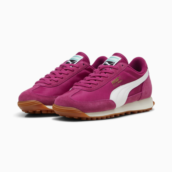 Easy Rider Vintage Sneakers, Magenta Gleam-PUMA White, large-MEX