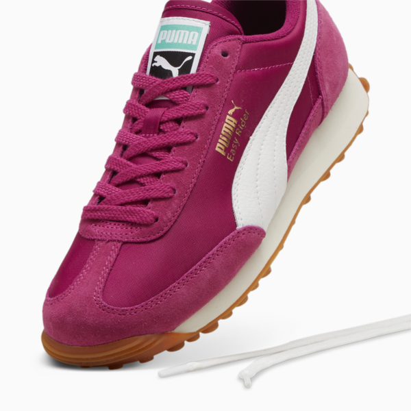 Easy Rider Vintage Sneakers, Magenta Gleam-PUMA White, large-ZAF