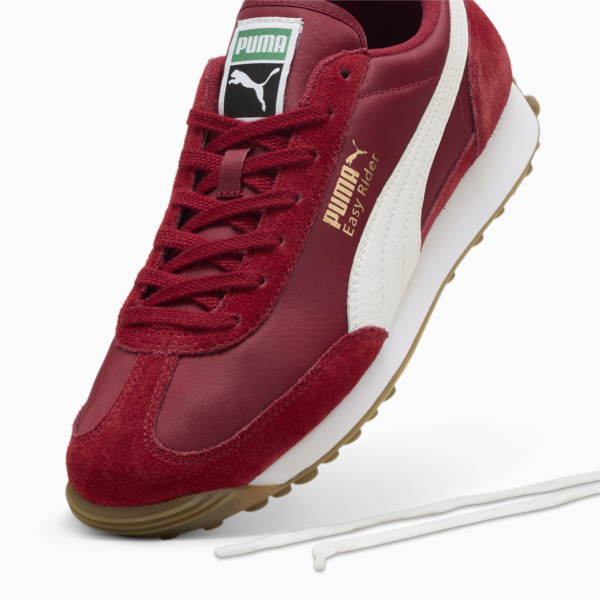 Easy Rider Vintage Sneakers Unisex, Intense Red-PUMA White, large-ZAF