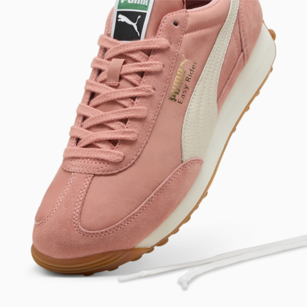 Easy Rider Vintage Sneakers, Deeva Peach-Alpine Snow-PUMA Gold, large-MEX