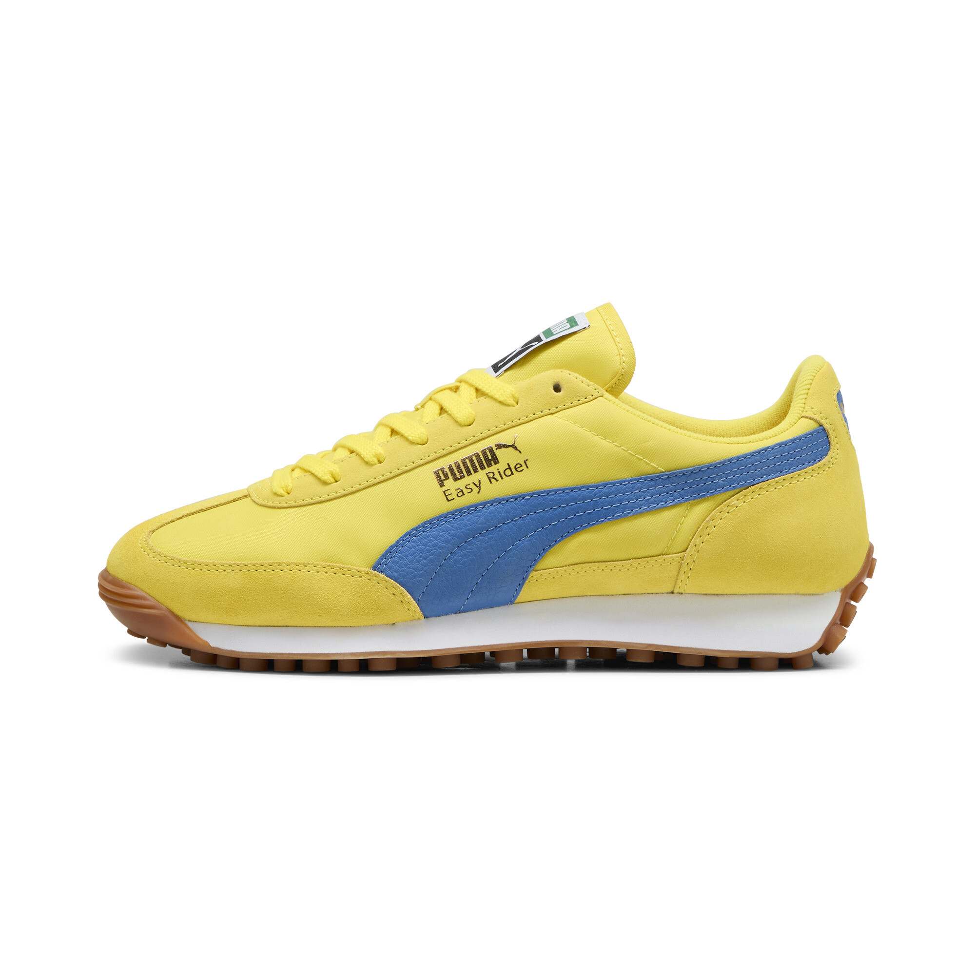 Puma Easy Rider Vintage Sneakers, Yellow, Size 44, Shoes