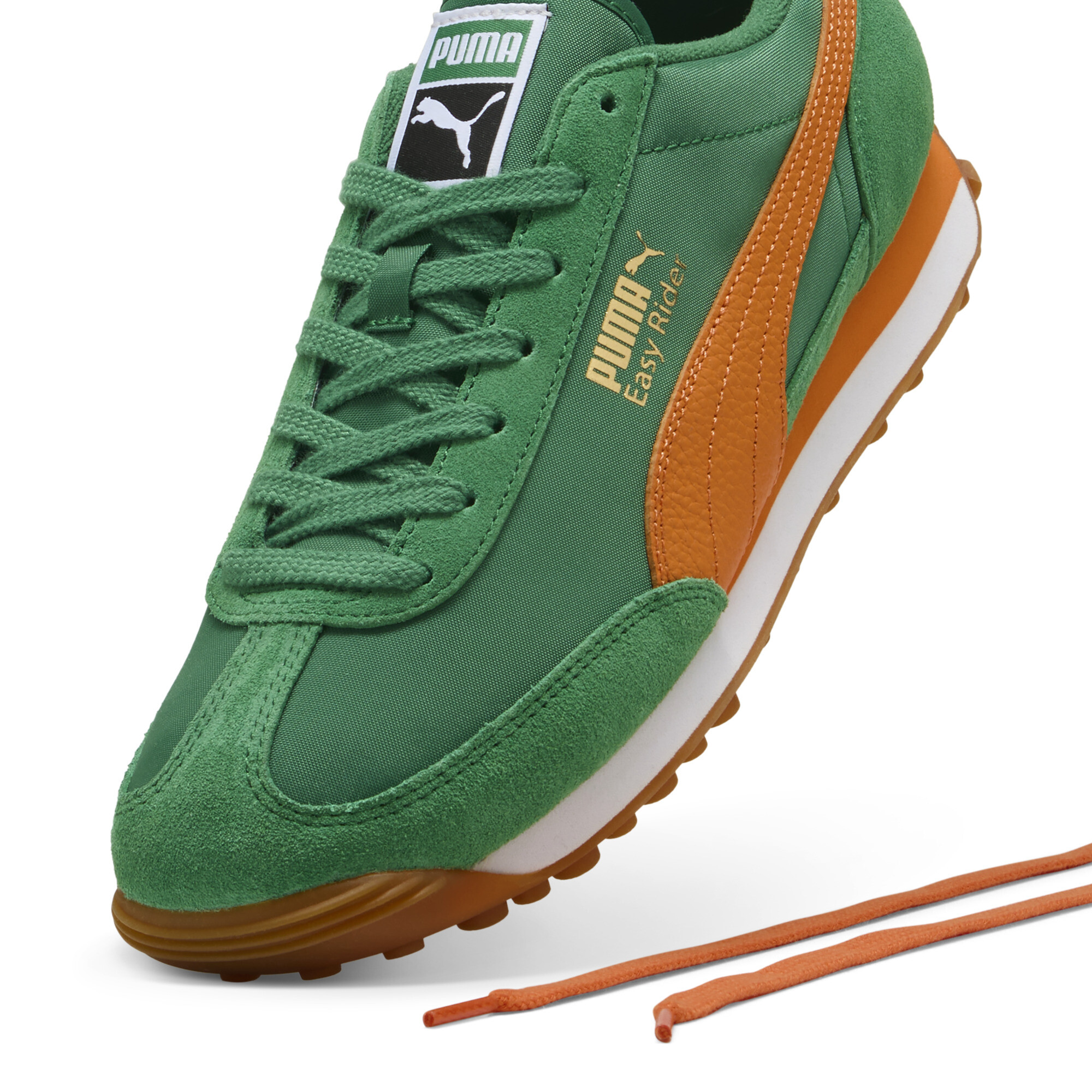 PUMA Vintage sneakers van Easy Rider voor Dames, Groen/Oranje