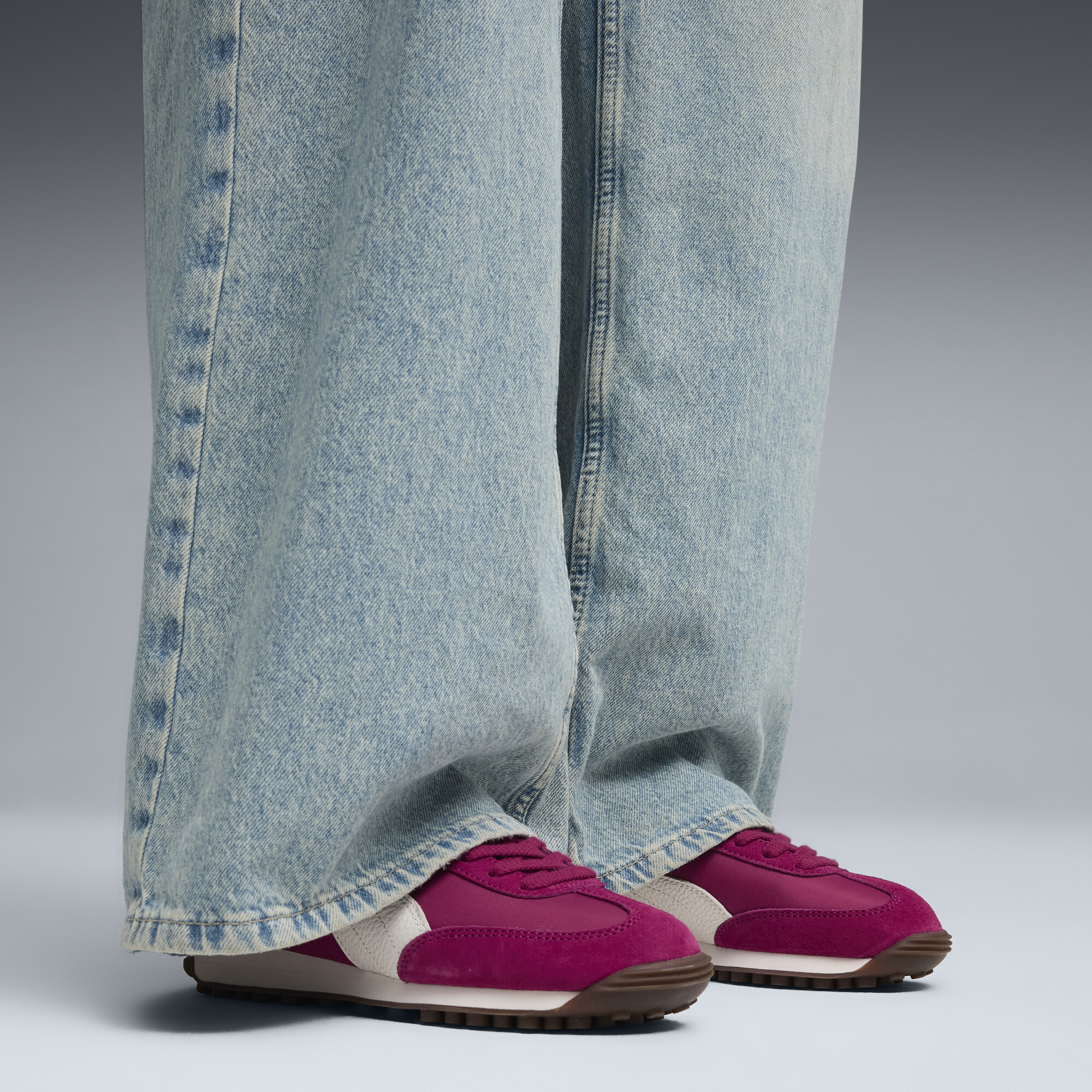 PUMA Easy Rider Vintage uniseks sneakers, Wit, Maat 43 thumbnail 8