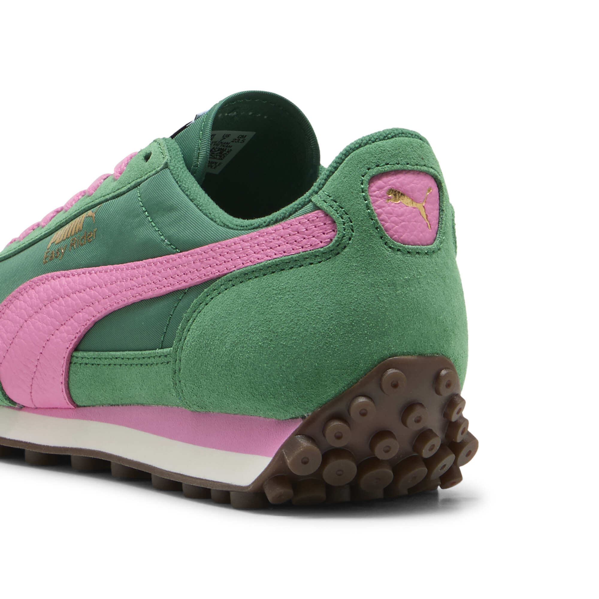 PUMA Easy Rider Vintage uniseks sneakers, Roze/Groen, Maat 39 thumbnail 5