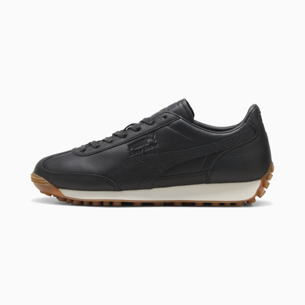 Easy Rider Leather Sneakers Unisex, PUMA Black-Frosted Ivory, large-MEX