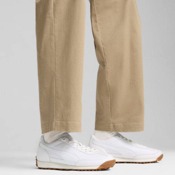 Easy Rider Leather Sneakers Unisex, PUMA White-Frosted Ivory, large-MEX