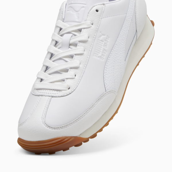 Easy Rider Leather Sneakers Unisex, PUMA White-Frosted Ivory, large-MEX