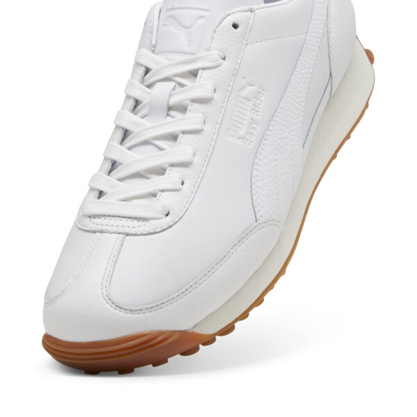 Easy Rider Leather Sneakers Unisex, PUMA White-Frosted Ivory, large-ZAF