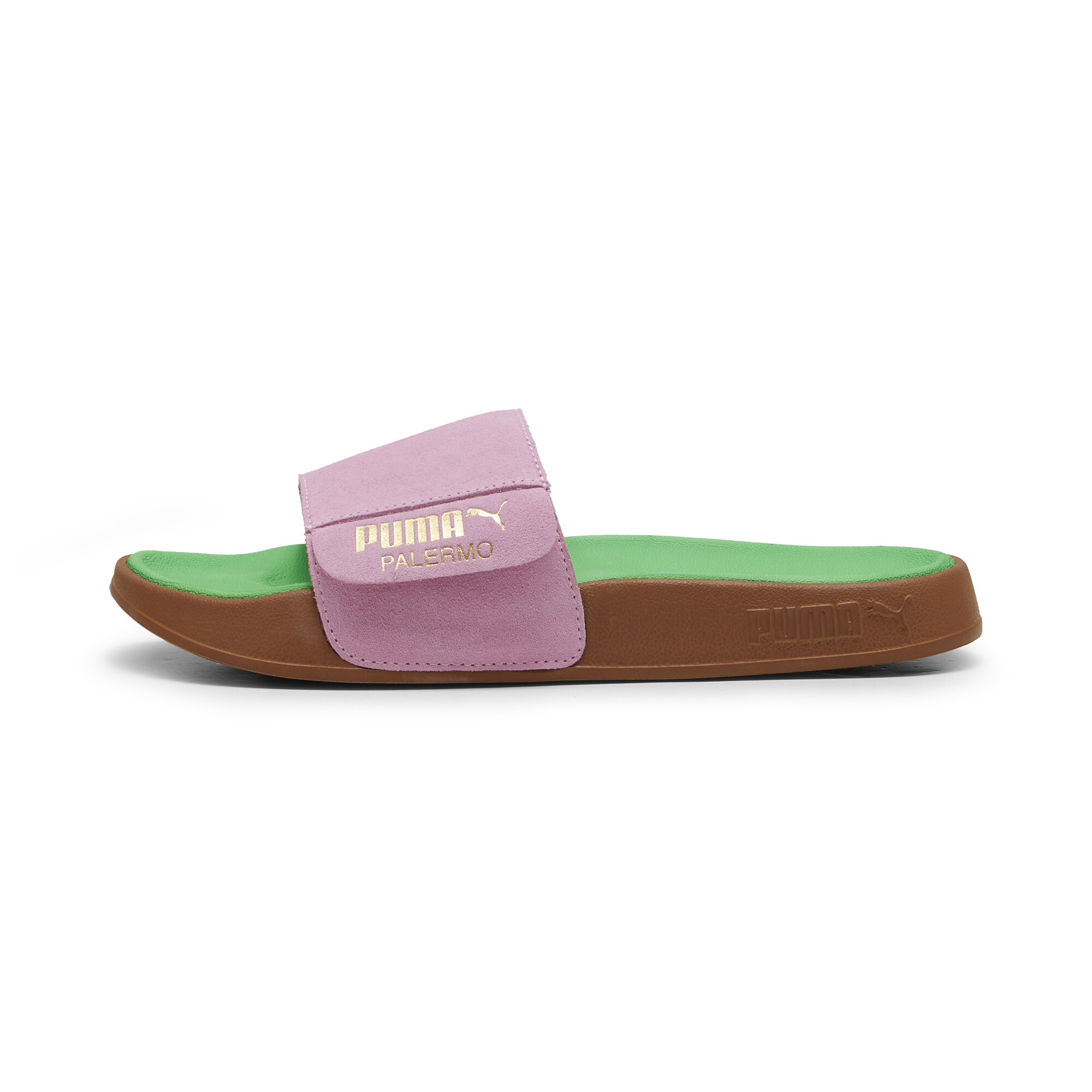 Puma Leadcat 2.0 Palermo Foil Slides Unisex, Pink, Size 38, Shoes