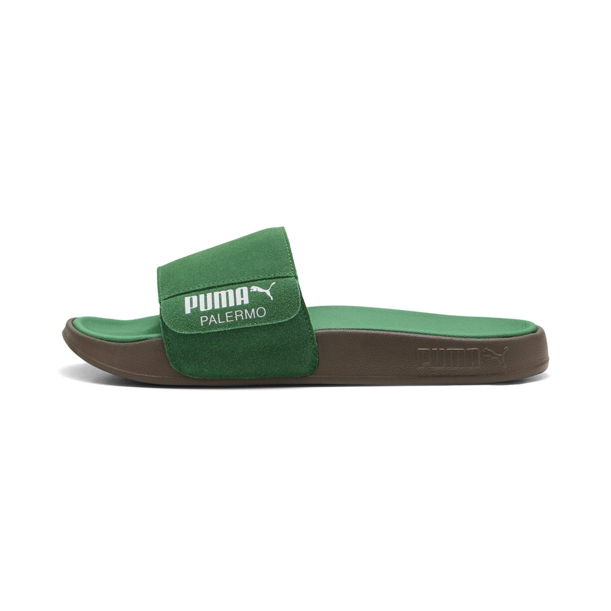 PUMA Leadcat 2.0 Palermo uniseks folieslippers, Groen/Wit, Maat 39 thumbnail 4