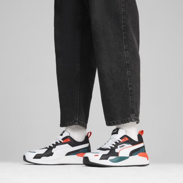 Zapatillas X-Ray 3, PUMA Black-PUMA White-Cold Green-Redmazing, large-ARG