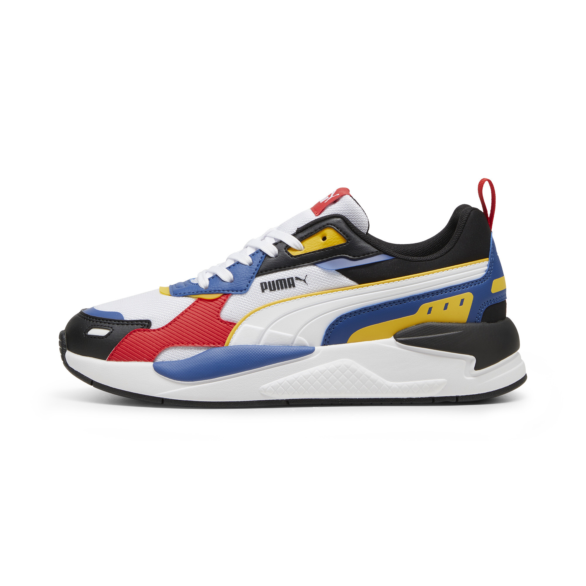 Puma X-Ray 3 Sneakers Unisex Schuhe | White/Yellow Sizzle/Black | Größe: 37