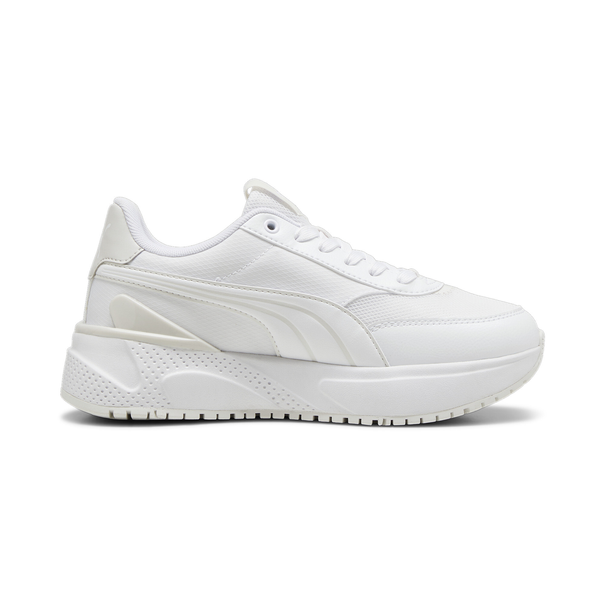 Women's Puma R78 Disrupt LT Sneakers, White, Size 39, Shoes