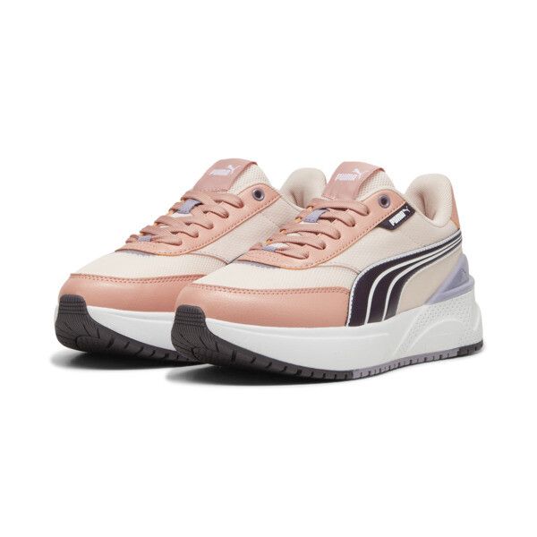 R78 Disrupt LT Sneakers Women, Deeva Peach-Midnight Plum-Island Pink, large-ZAF