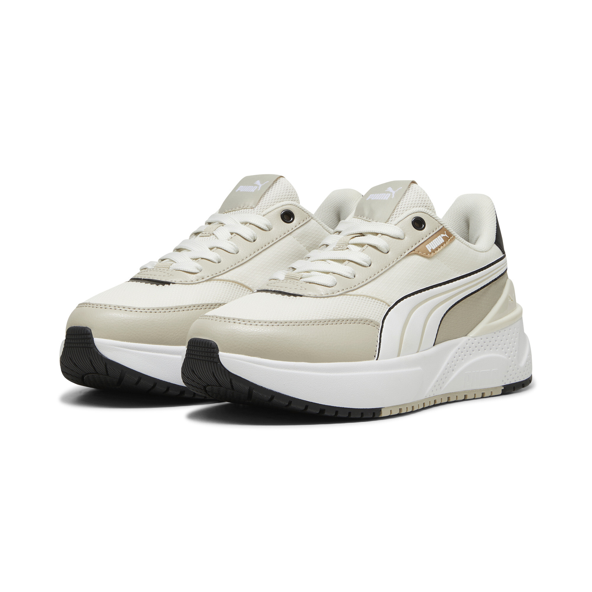 Women's Puma R78 Disrupt LT Sneakers, Beige, Size 38, Shoes