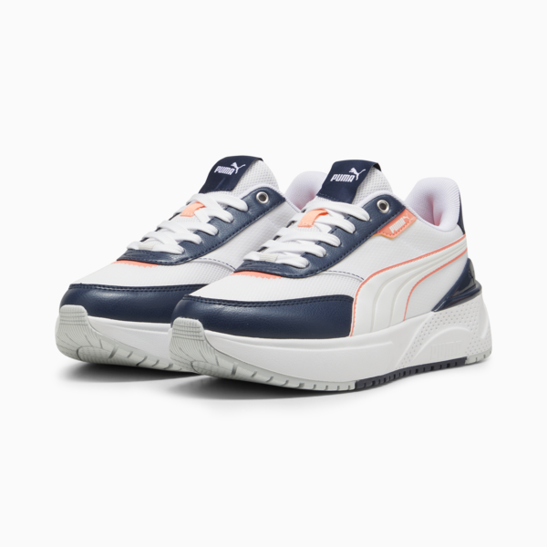R78 Disrupt LT Sneakers Women, PUMA White-Club Navy-Glacial Gray, large-ZAF