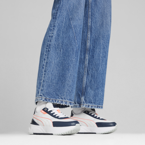 R78 Disrupt LT Sneakers Women, PUMA White-Club Navy-Glacial Gray, large-ZAF