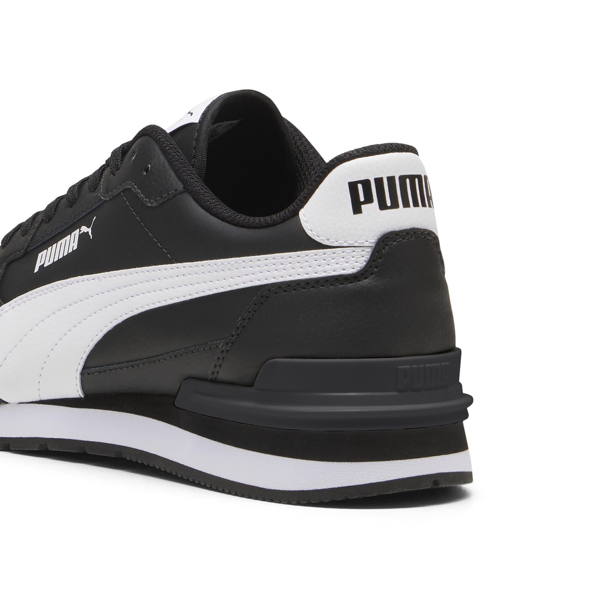 PUMA ST Runner v4 unisex sneakers, Zwart/Wit, Maat 37,5 thumbnail 5