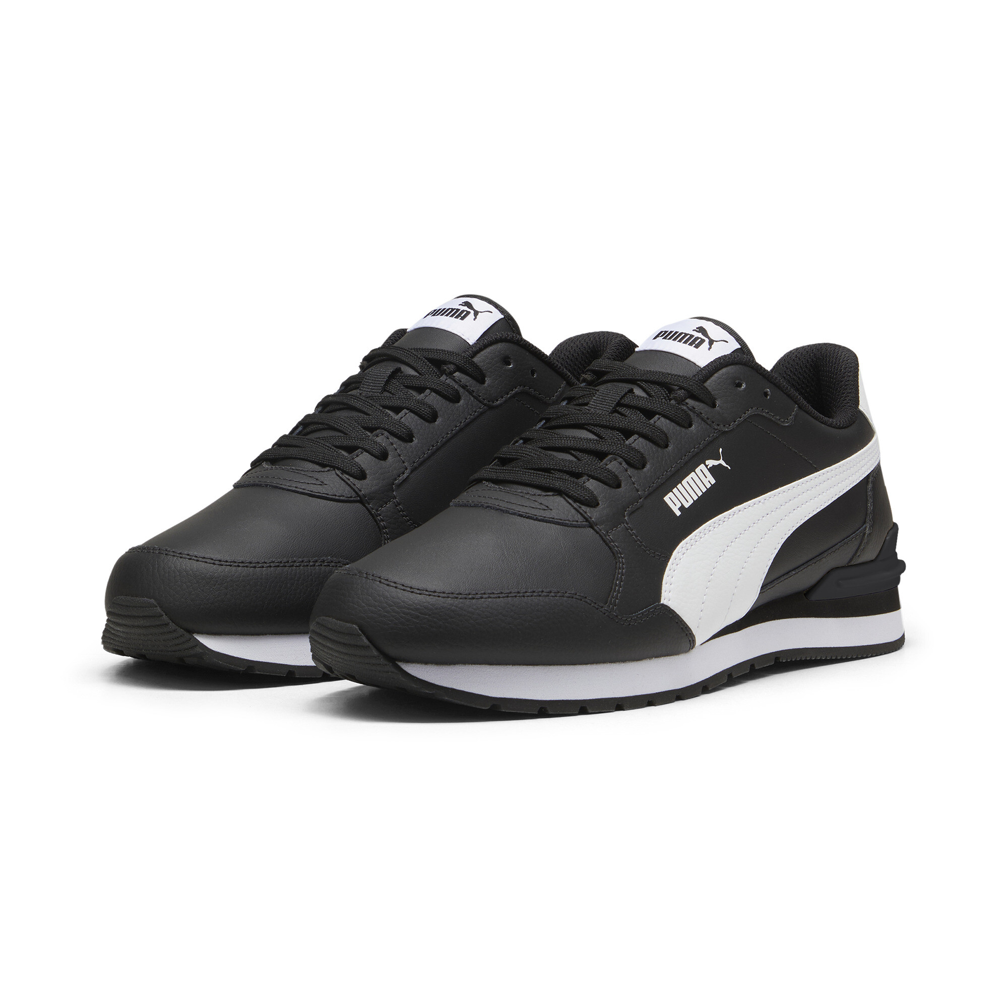 PUMA ST Runner v4 unisex sneakers, Zwart/Wit, Maat 37,5 thumbnail 6